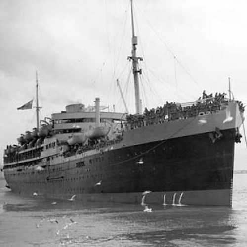 Settembre 1940: l’arrivo in Australia della Dunera con i superstiti del naufragio dell’Arandora Star