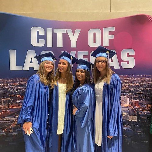 Si conclude il semestre americano per Rebecca Dell'Isola, l'evento conclusivo al Municipio di Las Vegas