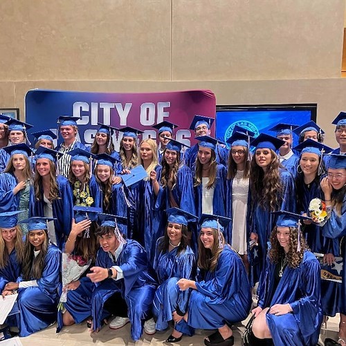 Si conclude il semestre americano per Rebecca Dell'Isola, l'evento conclusivo al Municipio di Las Vegas
