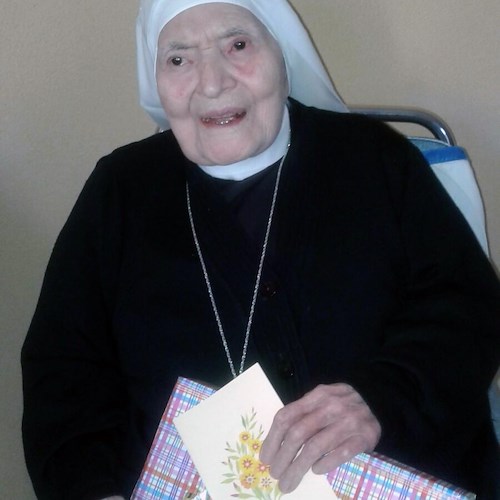 Si è spenta nell'abbraccio del Signore suor Anna Sammarco di Maiori, aveva 104 anni