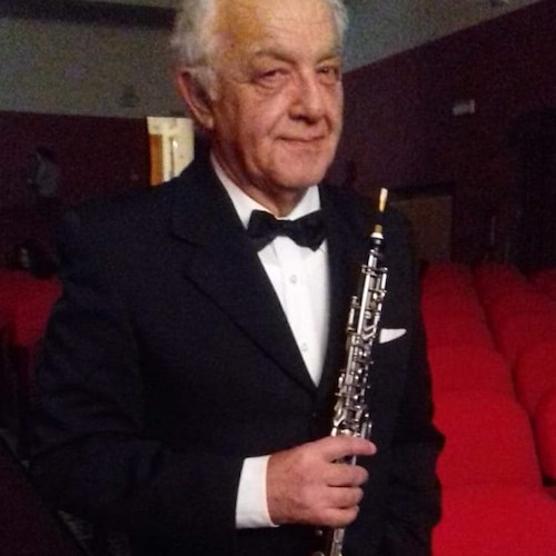 Si è spento a Roma il maestro d’Oboe Raffaele Ruocco: da Minori alla banda della Polizia di Stato