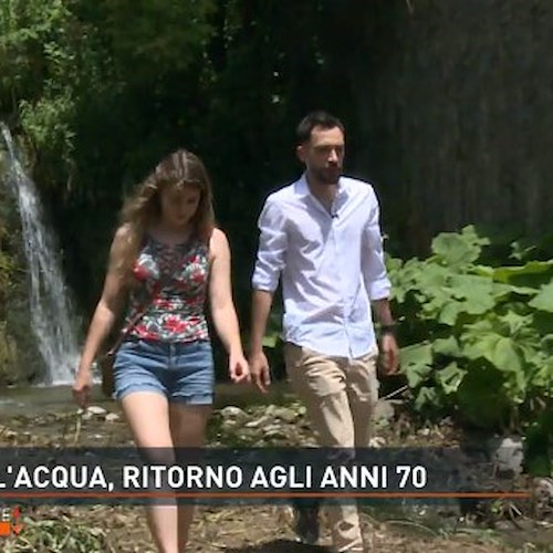 Siccità e rischio razionamento acqua, "Controcorrente" fa tappa sui Monti Lattari e mette due generazioni a confronto