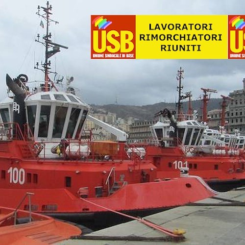 Sicurezza sul lavoro, USB indice sciopero rimorchiatori a Salerno per il 14 settembre