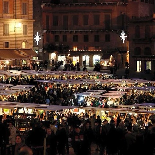 Siena, il brand Tramonti al mercato medievale di Piazza del Campo