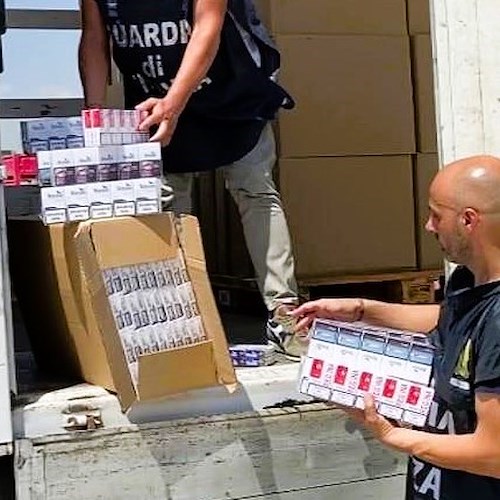 Sigarette di contrabbando<br />&copy; Guardia di Finanza
