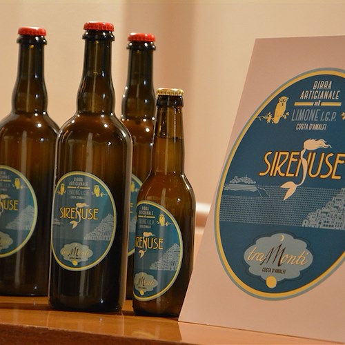 Sirenuse, la birra artigianale di Tramonti al Limone Costa d’Amalfi IGP