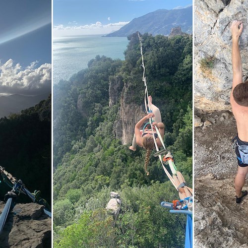 Slacklining a Maiori con il Club Slackline Bologna /foto /video