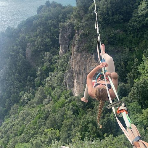 Slacklining a Maiori con il Club Slackline Bologna /foto /video