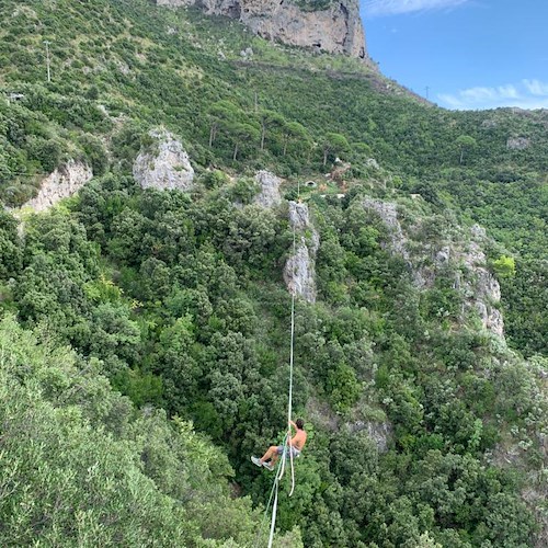 Slacklining a Maiori con il Club Slackline Bologna /foto /video