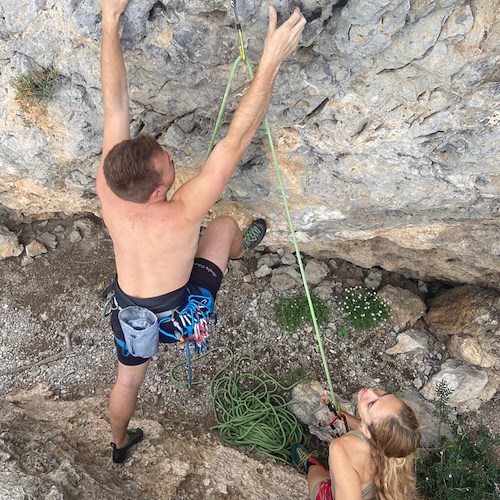 Slacklining a Maiori con il Club Slackline Bologna /foto /video