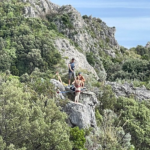 Slacklining a Maiori con il Club Slackline Bologna /foto /video