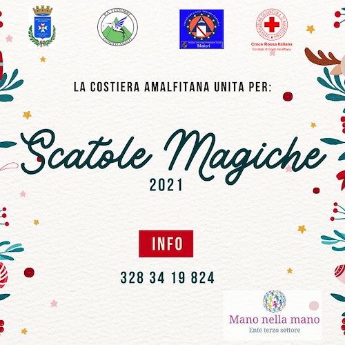 Solidarietà, in Costiera Amalfitana si rinnova l'appuntamento con "Le Scatole Magiche"