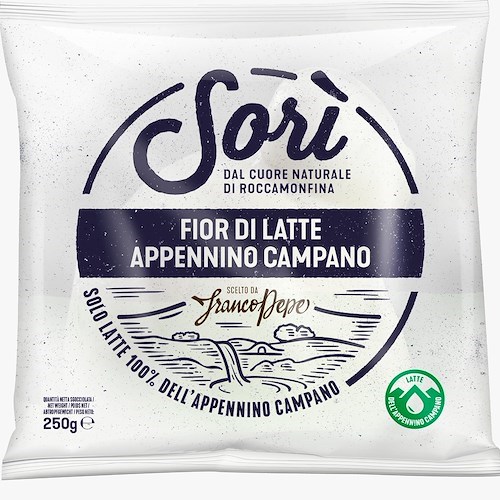 Sorì e Franco Pepe insieme per un prodotto unico: il Fior di Latte Campano