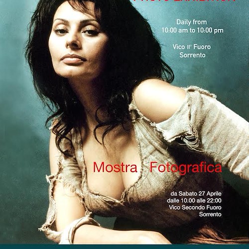 Mostra Sofia Loren a Sorrento