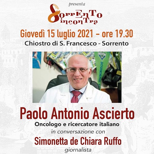 Sorrento: i rischi del sole e la pandemia, a tu per tu con Paolo Ascierto