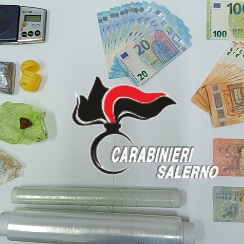 Spacciavano hashish e crack, due arresti nel Salernitano