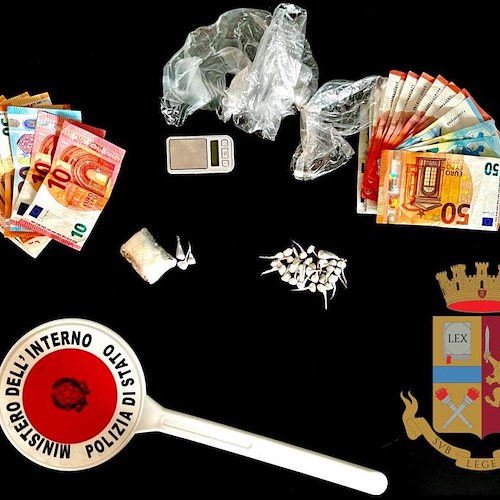 Spaccio di Droga. 21enne arrestato a Nocera inferiore per possesso di hashish e cocaina