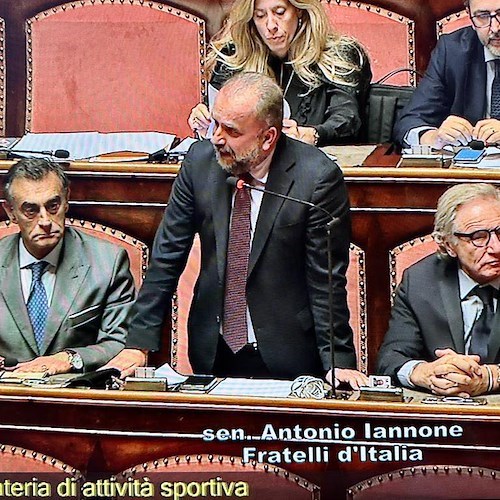 Sport, Iannone (FdI): «Inserimento in Costituzione ci inorgoglisce» 