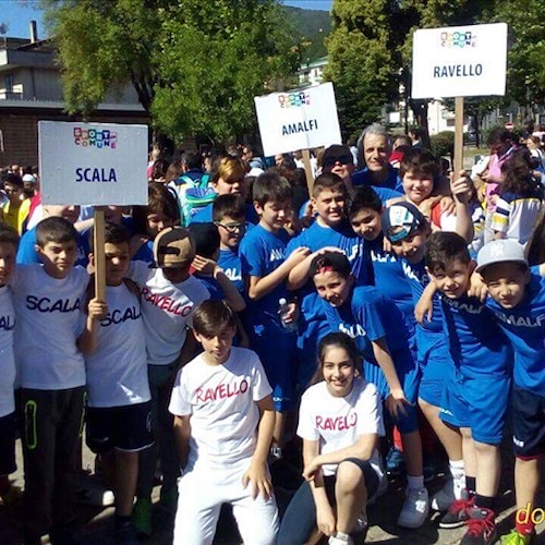 "Sport in Comune" a Baronissi bella giornata ludica con tanti bambini dalla Costiera 
