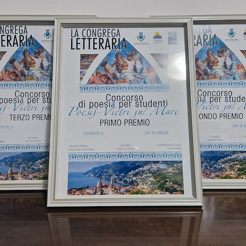 Stasera a Vietri sul Mare la premiazione della IX edizione di "Poesis"<br />&copy; La Congrega Letteraria