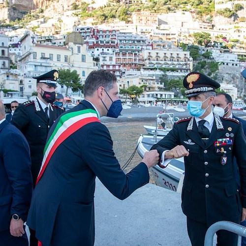 Stasera anche i Carabinieri attivi in Costa d'Amalfi a Salerno per il 208esimo annuale della fondazione dell’Arma 