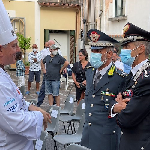 Stasera anche i Carabinieri attivi in Costa d'Amalfi a Salerno per il 208esimo annuale della fondazione dell’Arma 