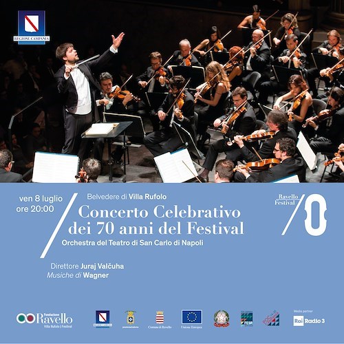 Stasera inizia il "Ravello Festival", a Villa Rufolo il concerto inaugurale con l’Orchestra del Teatro di San Carlo