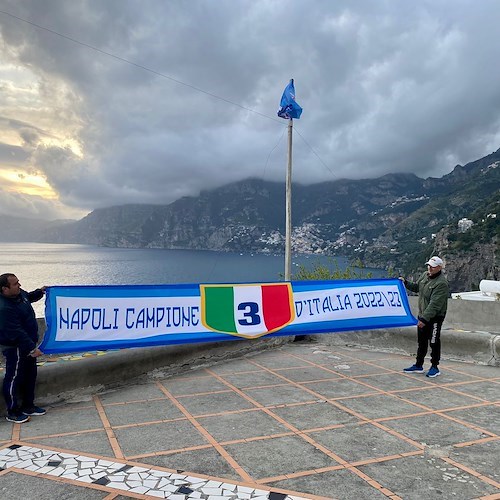 Stasera Praiano festeggia il terzo scudetto del Napoli in piazza San Gennaro