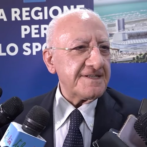 Vincenzo De Luca, sport<br />&copy; Regione Campania