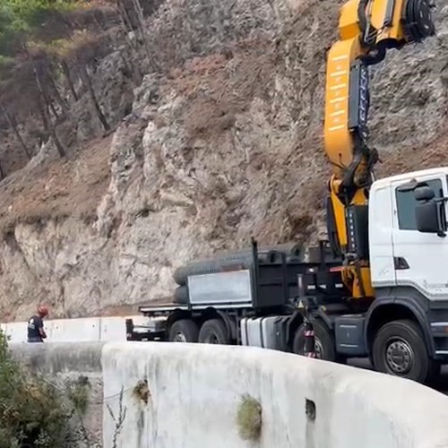 Lavori a Capo d'Orso