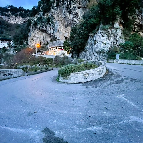Strada Castiglione-Ravello: sopralluogo Sindaci, Provincia e Sita per la riattivazione del trasporto pubblico<br />&copy; Massimiliano D'Uva