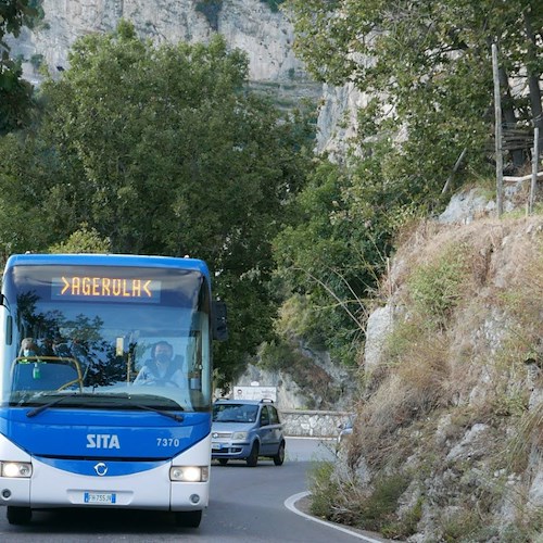 Strada riaperta a Furore: Sita riattiva le corse Amalfi/Agerola dal 2 dicembre