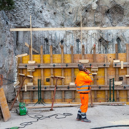 Strada Statale 163 “Amalfitana”: Anas annuncia riavvio lavori di stabilizzazione costoni rocciosi