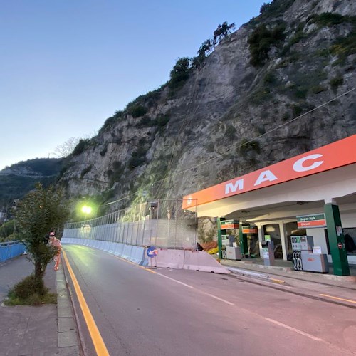 Strada Vietri-Salerno, atteso per stasera ok riapertura a senso alternato [VIDEO]