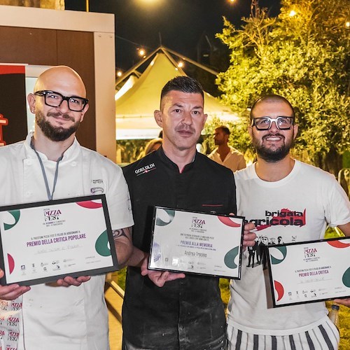 Successo per il "Paestum Pizza Fest": 10mila presenze e oltre 8mila pizze preparate /I PREMIATI