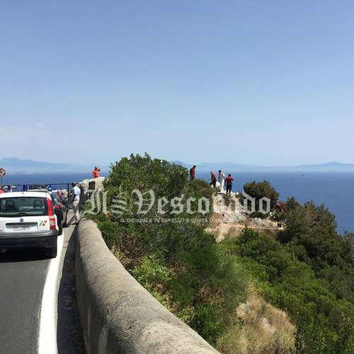 Suicidio a Capo d'Orso: uomo di Cava si lancia nel vuoto / FOTO e AGGIORNAMENTI