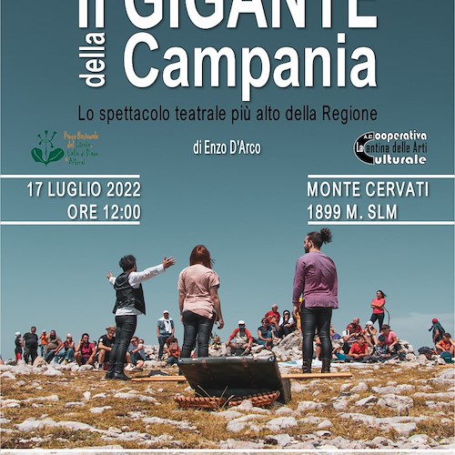 Sul Monte Cervati torna "Il Gigante della Campania", l’evento teatrale gratuito più "alto" della regione
