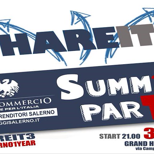 'Summer party, share it!', al Tritone la festa dei Giovani di Confcommercio Salerno