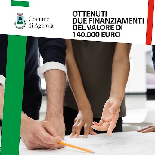 Sviluppo economico e potenziamento sport, ad Agerola finanziamenti per 140mila euro