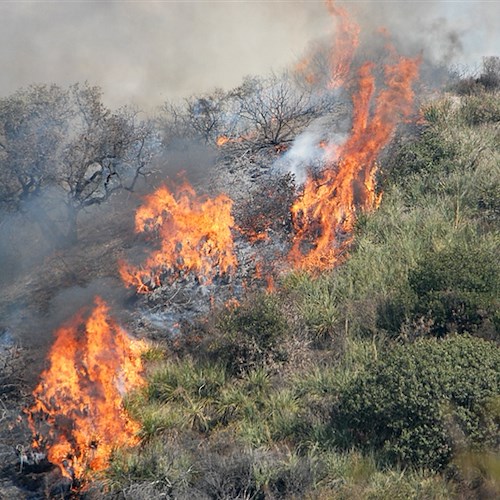 Telecamere per debellare piaga incendi boschivi: la proposta del Centro di Storia e Cultura Amalftana