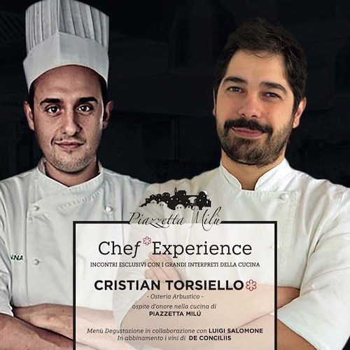 Terza serata per Chef Experience a Piazzetta Milù di Castellammare di Stabia