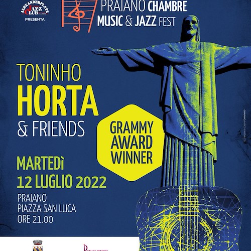 Toninho Horta fa tappa in Costiera Amalfitana per il Praiano Chambre and Jazz Music Fest