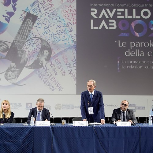 Al via la nuova edizione del "Ravello Lab": tre giorni dedicati allo studio e all’utilizzo della parola