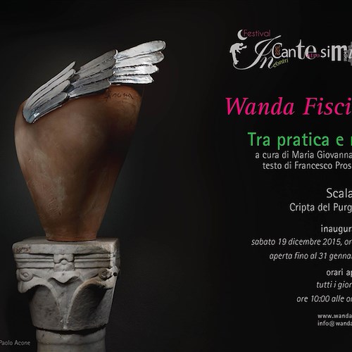 'Tra pratica e rito', a Scala la mostra della ceramista Wanda Fiscina