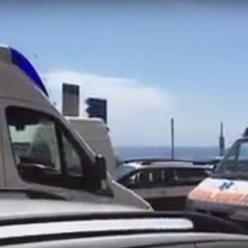 Traffico in tilt, ambulanze costrette a manovre 'd'urgenza' nel caos di Castiglione / VIDEO