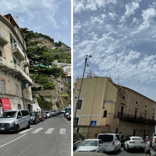 Traffico in tilt sulla SS 163 “Amalfitana” in un martedì di fine maggio, dal 15 giugno in vigore ordinanza targhe alterne