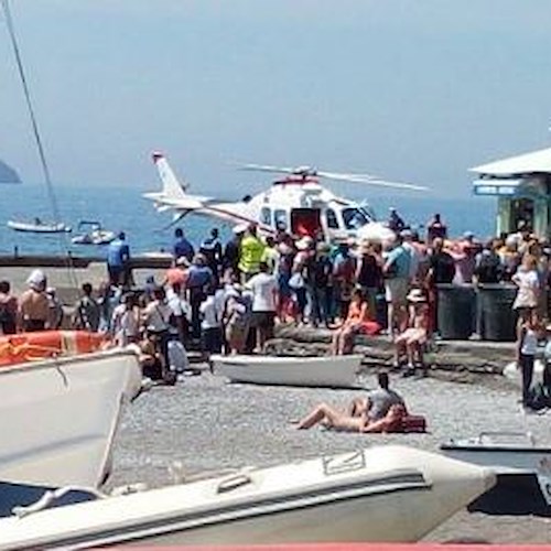 Tragedia a Positano: turista canadese stroncato da infarto dopo tuffo in mare