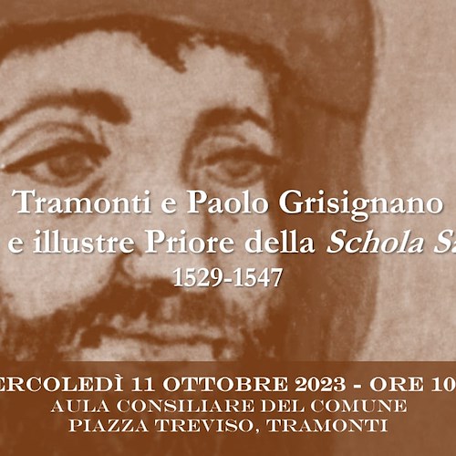 Paolo Grisignano, Priore della “Schola Medica Salernitana”, originario di Tramonti
