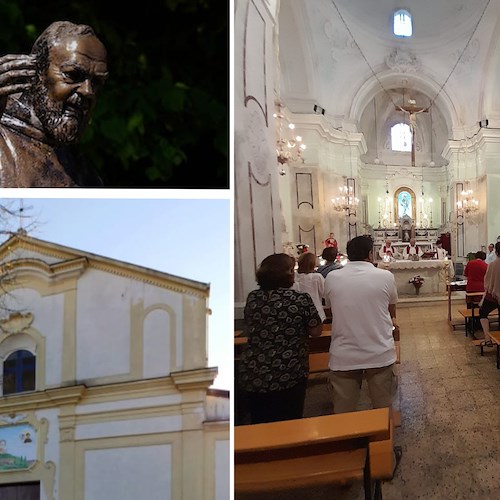 Tramonti, 23 settembre a Novella una fiaccolata in onore di San Pio da Pietrelcina