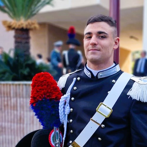 Tramonti, a 21 anni Francesco Amato entra nell'Arma dei Carabinieri